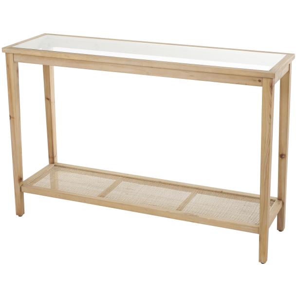 Console Table - Natural Wood
