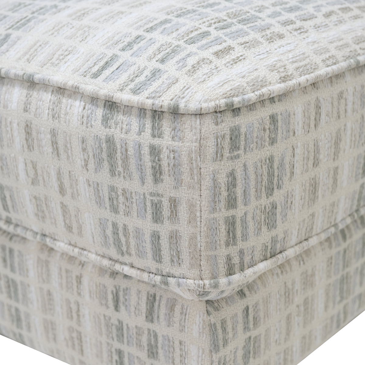 Cocktail Ottoman - Mist Blue