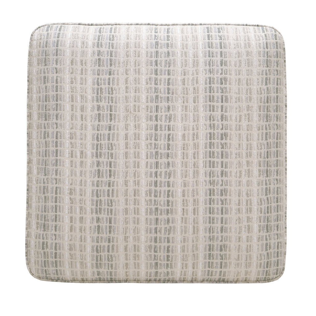 Cocktail Ottoman - Mist Blue