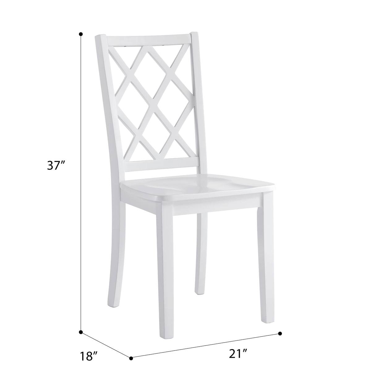 Dining Chair - White